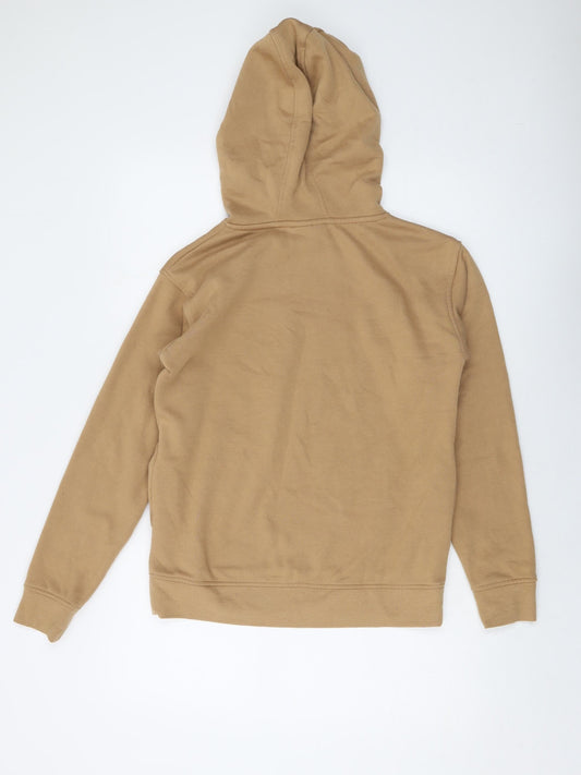 Disney Womens Brown Cotton Pullover Hoodie Size 2XS Pullover - Chip & Dale