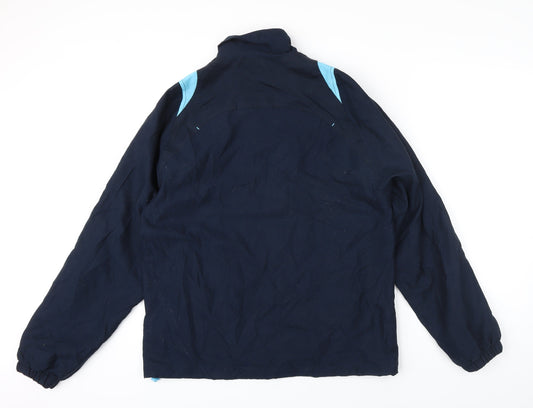 Reebok Mens Blue Jacket Size M Zip