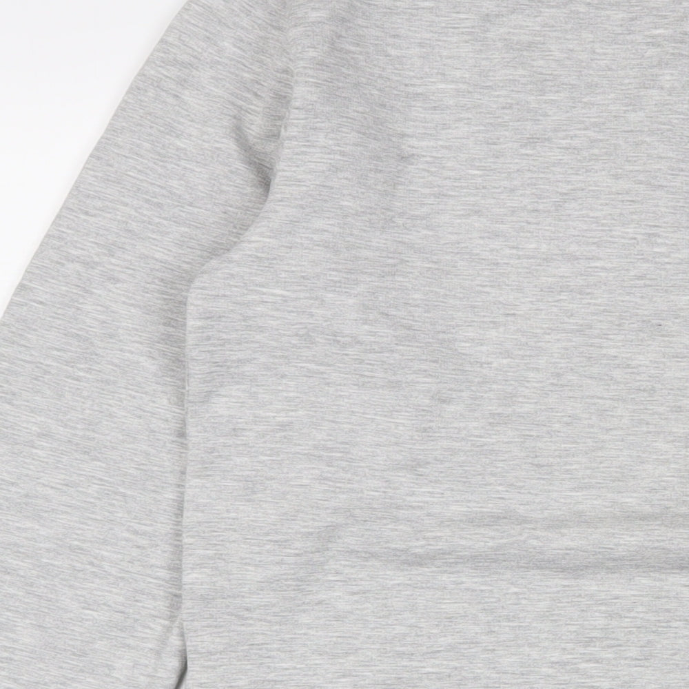 Marks and Spencer Womens Grey Polyester Pullover Sweatshirt Size 12 Pullover
