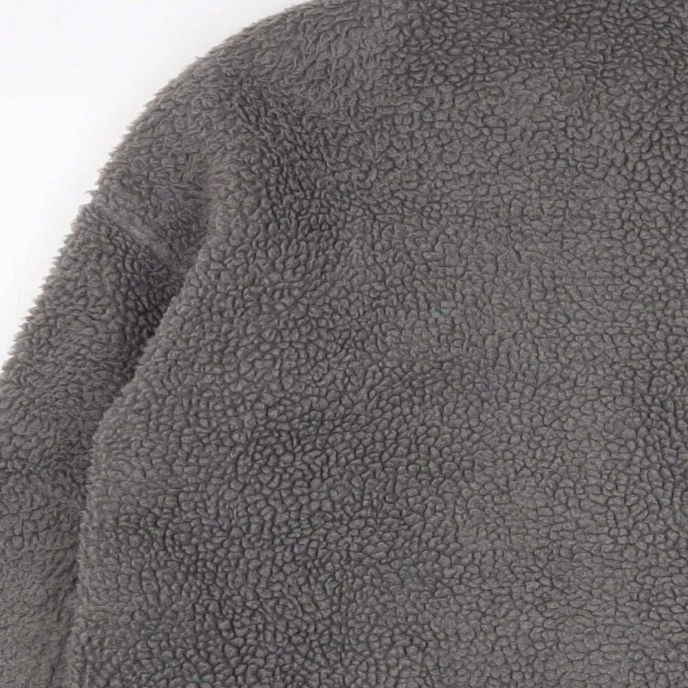 Missguided Womens Grey Jacket Size 6 Zip