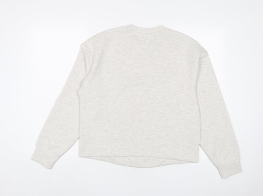 Marks and Spencer Womens Grey Polyester Pullover Sweatshirt Size S Pullover