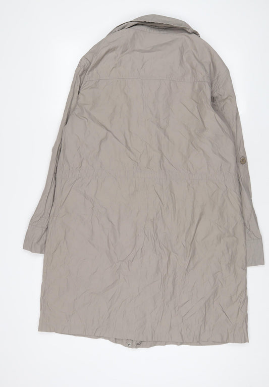 Paul Costelloe Womens Beige Jacket Size S Zip