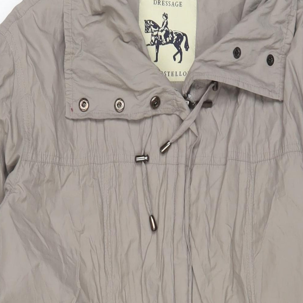 Paul Costelloe Womens Beige Jacket Size S Zip