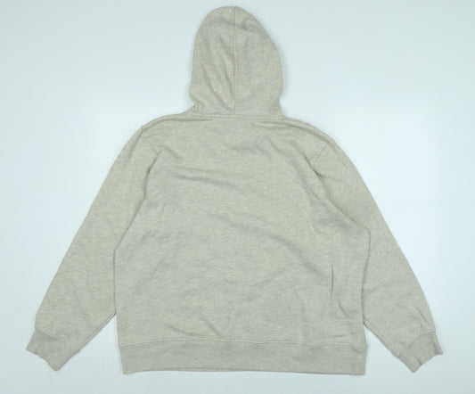 Marks and Spencer Womens Beige Polyester Pullover Hoodie Size L