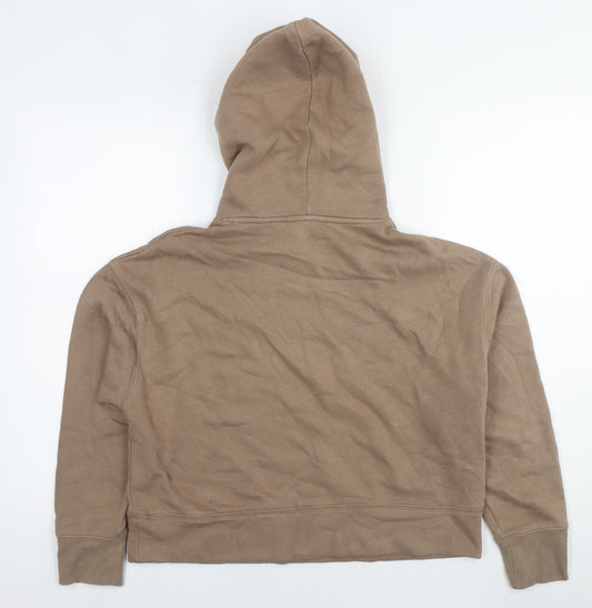 Zara Womens Brown Cotton Pullover Sweatshirt Size S Pullover