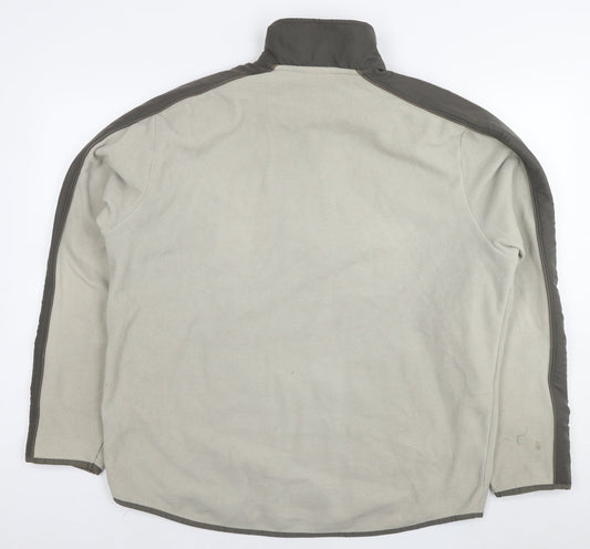 NEXT Mens Beige Polyester Pullover Sweatshirt Size L