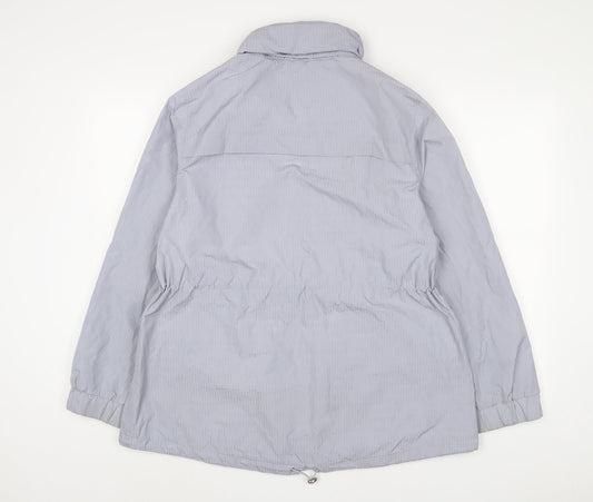 Marks and Spencer Womens Blue Jacket Size 18 Zip
