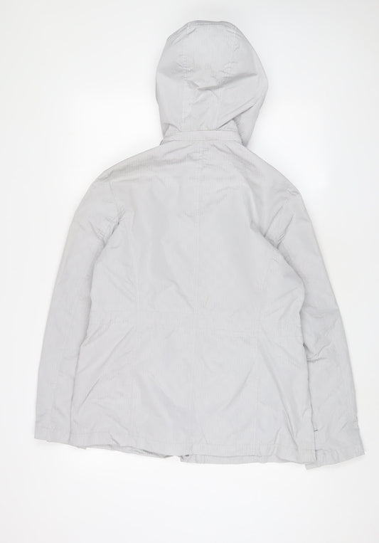 BHS Womens Grey Jacket Size 12 Zip
