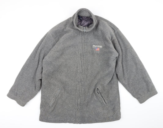 Polo Ralph Lauren Mens Grey Jacket Size M Zip