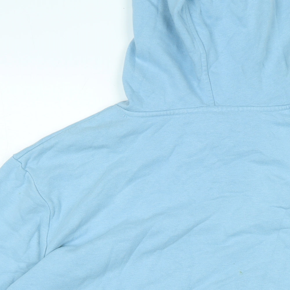 Marks and Spencer Womens Blue Polyester Pullover Hoodie Size M