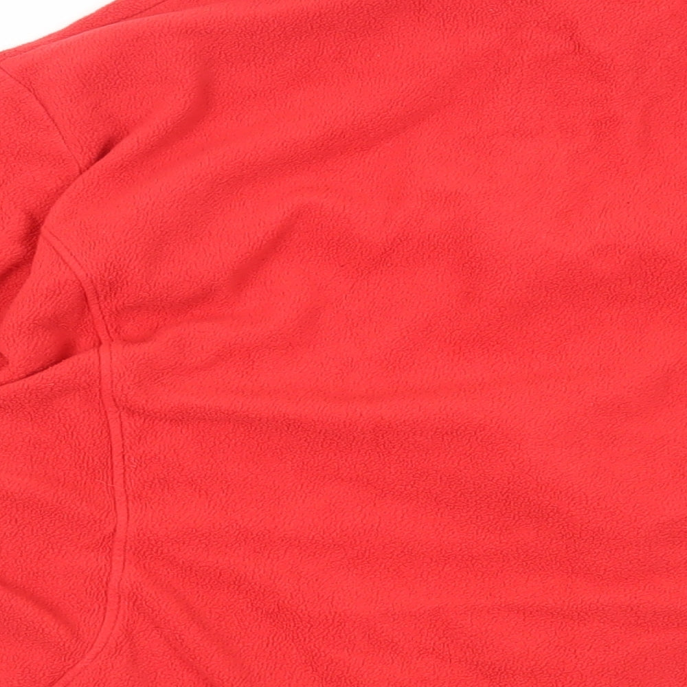 Marks and Spencer Womens Red Jacket Size 22 Zip - Zipped Pockets