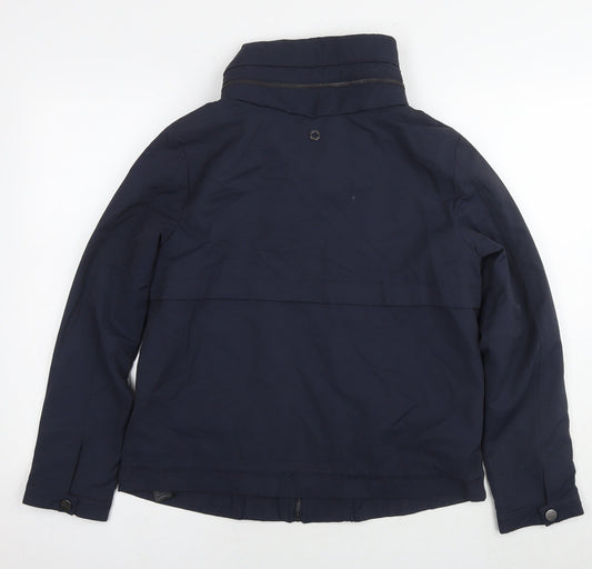 Principles Womens Blue Jacket Size 12 Zip