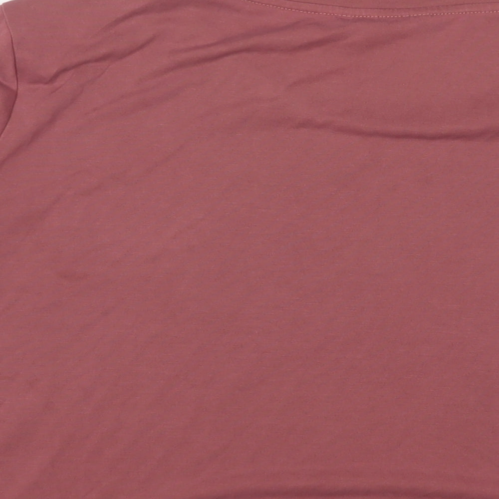 Womens UK Size 2XL Monki Pink Polyester T-Shirt