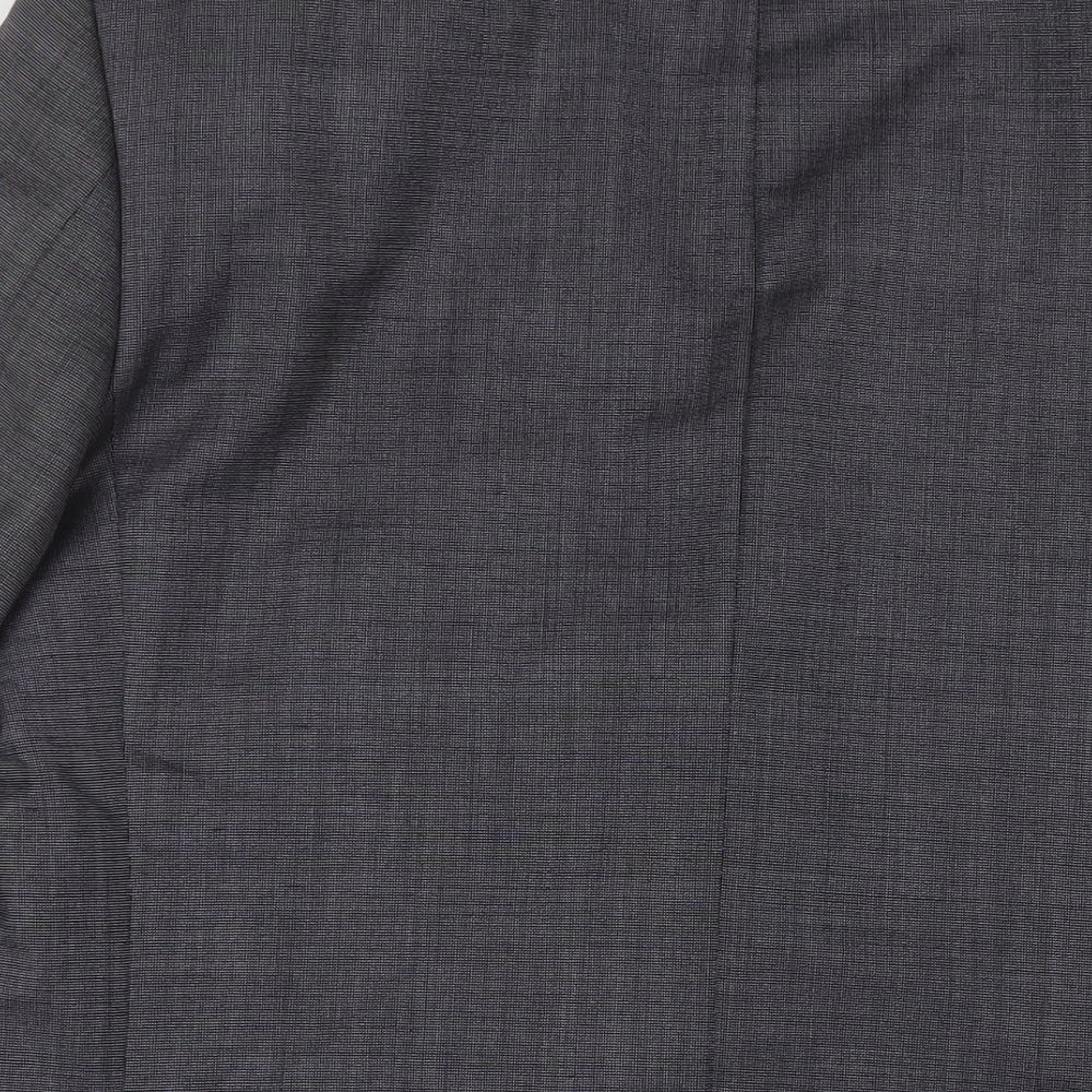 Marks and Spencer Mens Grey Polyester Jacket Suit Jacket Size 40 Regular