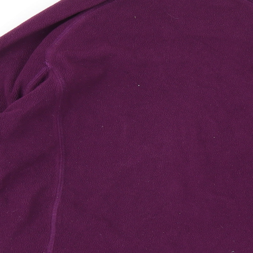 Mountain Life Womens Purple Jacket Size 8 Zip
