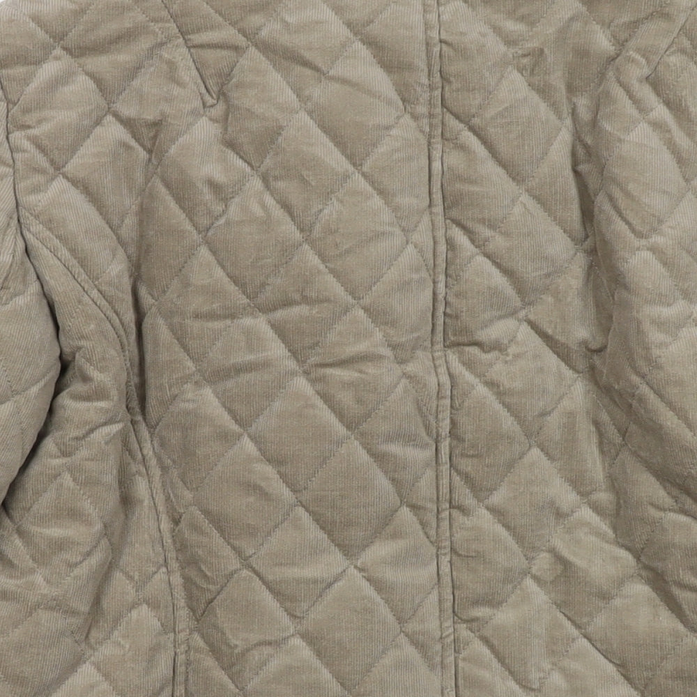 Cotswold Womens Beige Jacket Size 12 Button