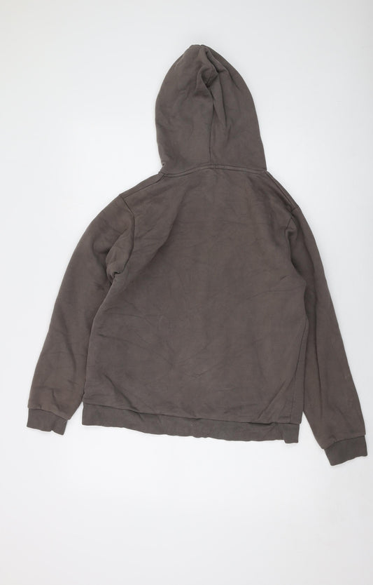 Myprotein Womens Brown Cotton Pullover Hoodie Size S Pullover