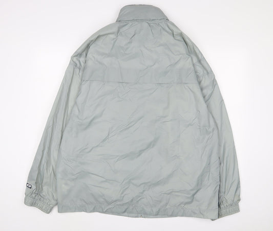 Reebok Mens Blue Jacket Size XL Zip - Logo