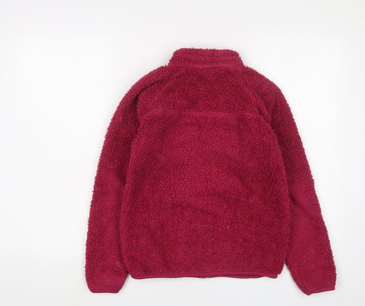 Mountain Life Girls Pink Jacket Size 11-12 Years Zip