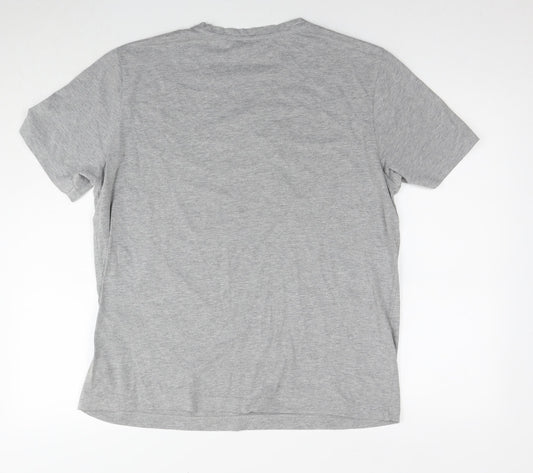 Mens UK Size L Star Wars Grey Cotton T-Shirt