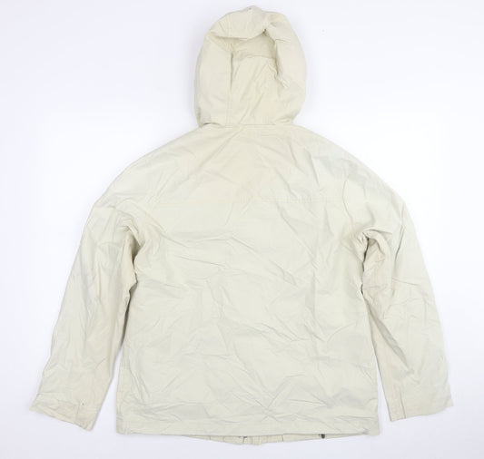 Debenhams Womens Beige Jacket Size 12 Zip