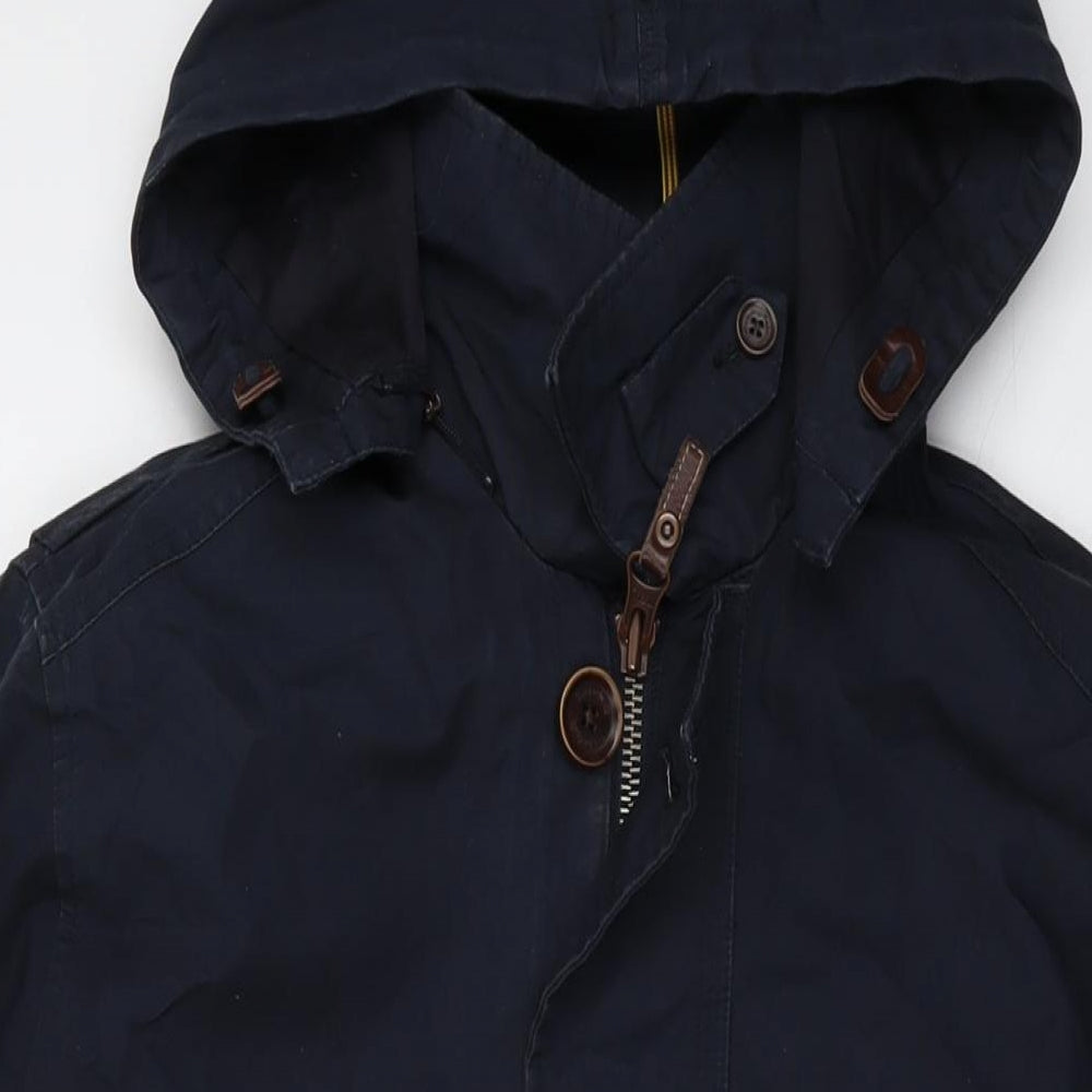 Timberland Mens Blue Jacket Size M Zip