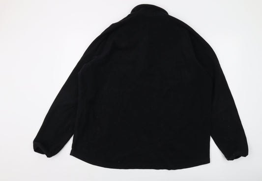 Quechua Mens Black Polyester Pullover Sweatshirt Size 2XL