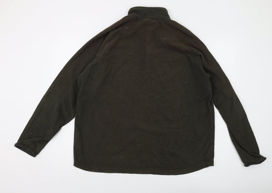 Quechua Mens Green Polyester Pullover Sweatshirt Size 2XL