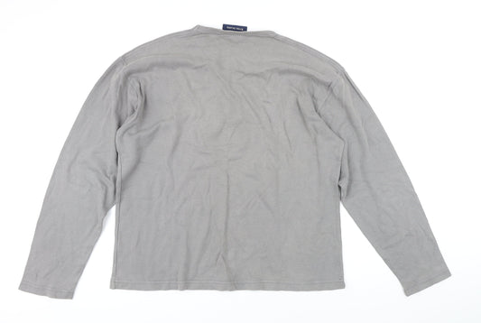 River Island Womens Grey 100% Cotton Pullover Sweatshirt Size L - Urban