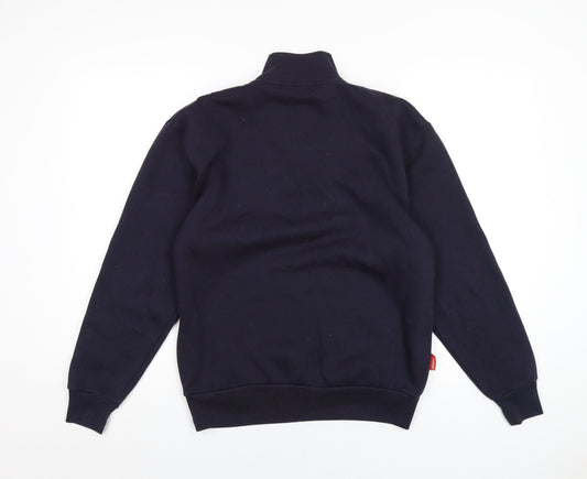 Slazenger Mens Blue Polyester Pullover Sweatshirt Size S