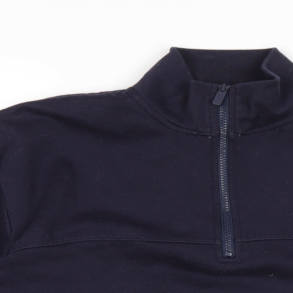 Slazenger Mens Blue Polyester Pullover Sweatshirt Size S