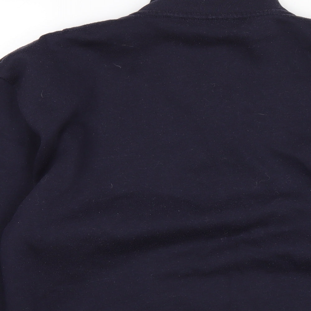 Slazenger Mens Blue Polyester Pullover Sweatshirt Size S