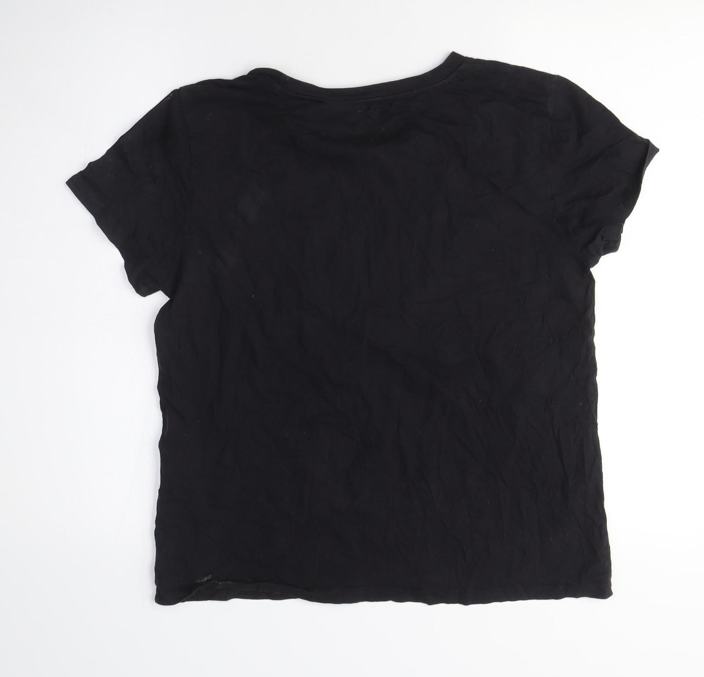 Levi's Black M T-Shirt Unisex Adults Crew Neck