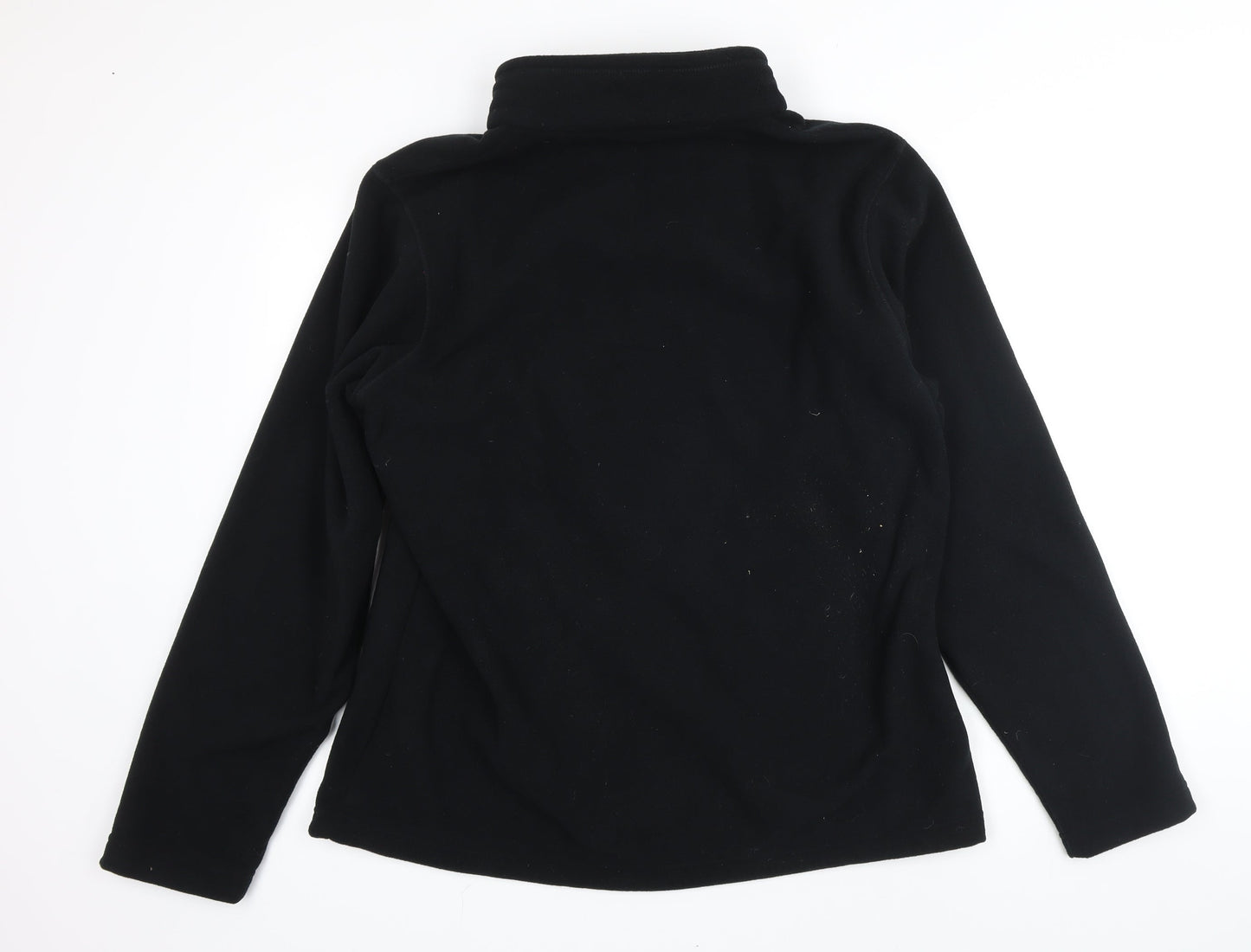 Hi Gear Womens Black 100% Polyester Full Zip Sweatshirt Size 20 Zip