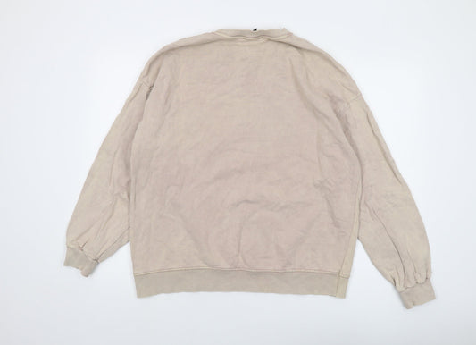 Disney Womens Pink Cotton Pullover Sweatshirt Size S Pullover - Mickey Mouse