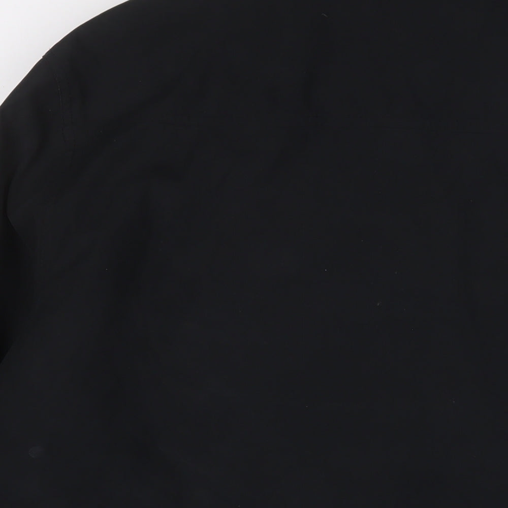 Paul Berman Mens Black Jacket Coat Size L Zip
