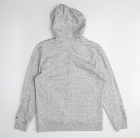 LA Gear Women's Grey Hoodie, Size M, Logo, Casual