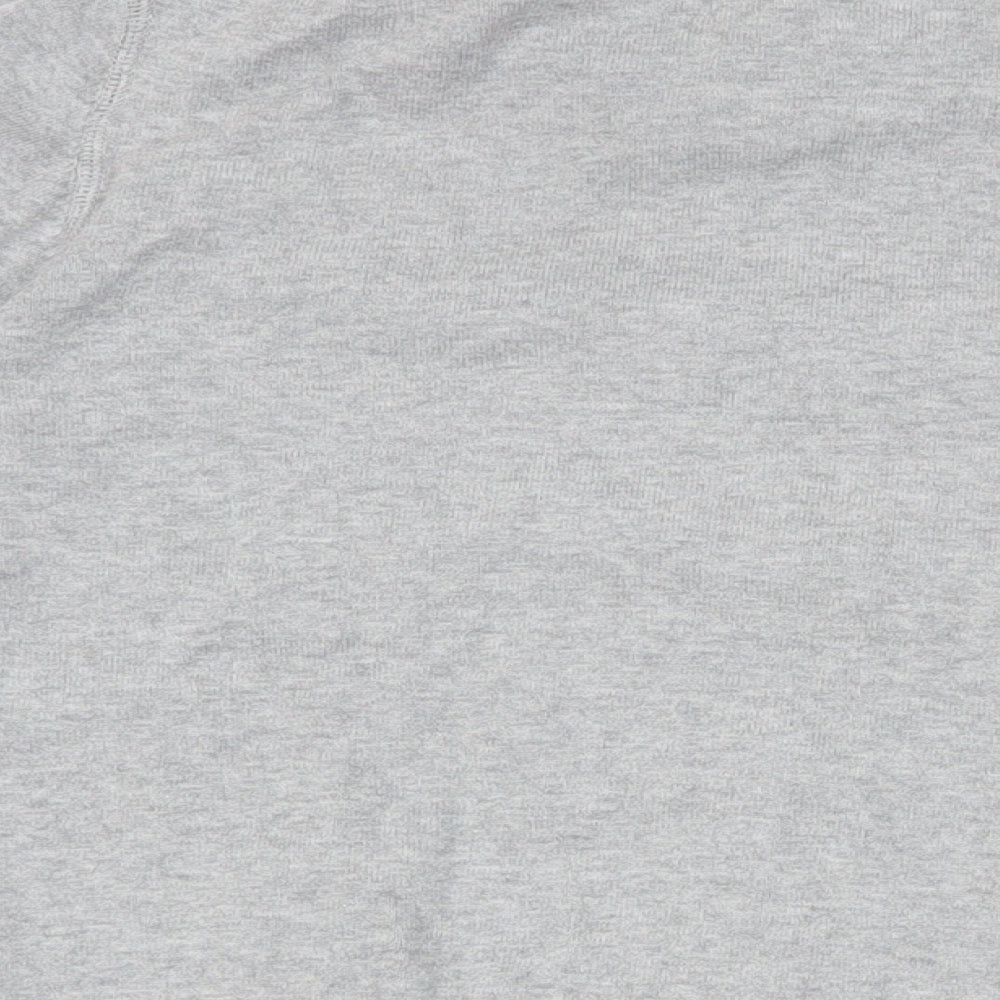 Duck and Cover Mens Grey Cotton Full Zip Sweatshirt Size XL - Logo Pockets