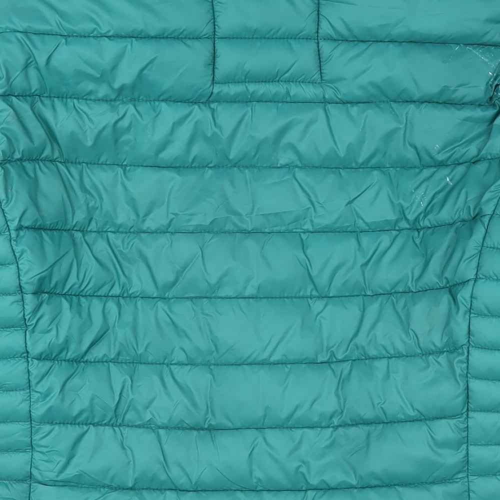 Womens UK Size 8 Crew Clothing Green Nylon Coat
