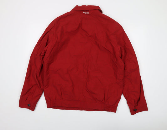 Bugatti Mens Red Jacket Size M Zip