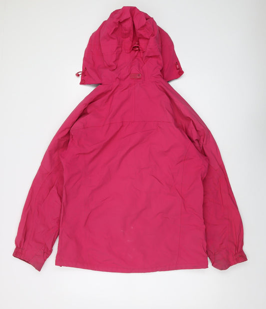 Mountain Life Womens Pink Jacket Size 12 Zip