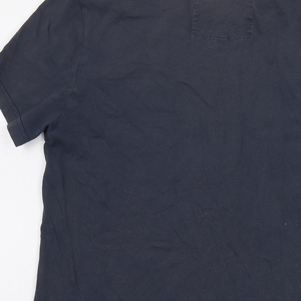 Jack Wills Mens Grey Cotton T-Shirt Size XS Crew Neck