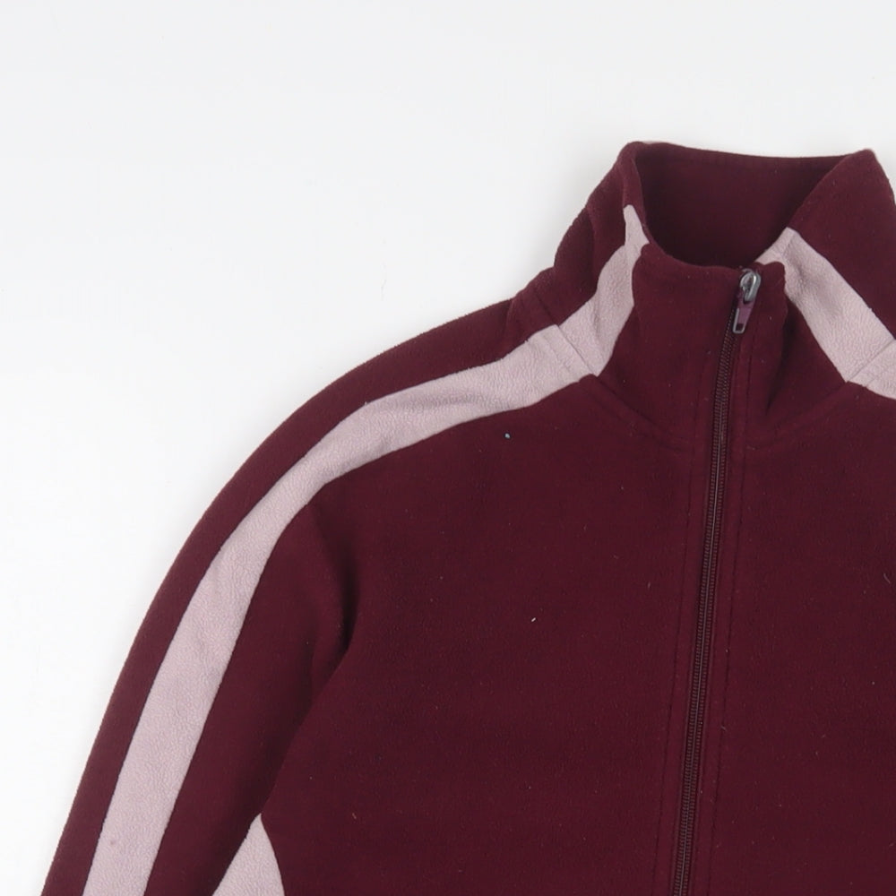 Harry Hall Womens Purple Jacket Size L Zip - Logo, Embroidered