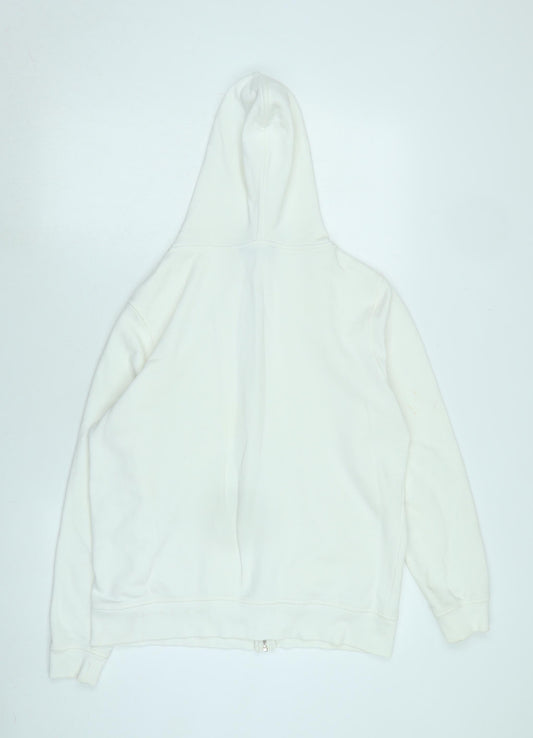 Marks and Spencer Womens Ivory Jacket Size 14 Zip