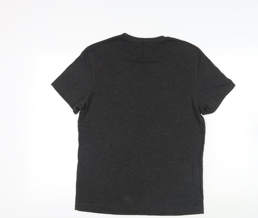 Mens UK Size S Star Wars Grey Cotton T-Shirt