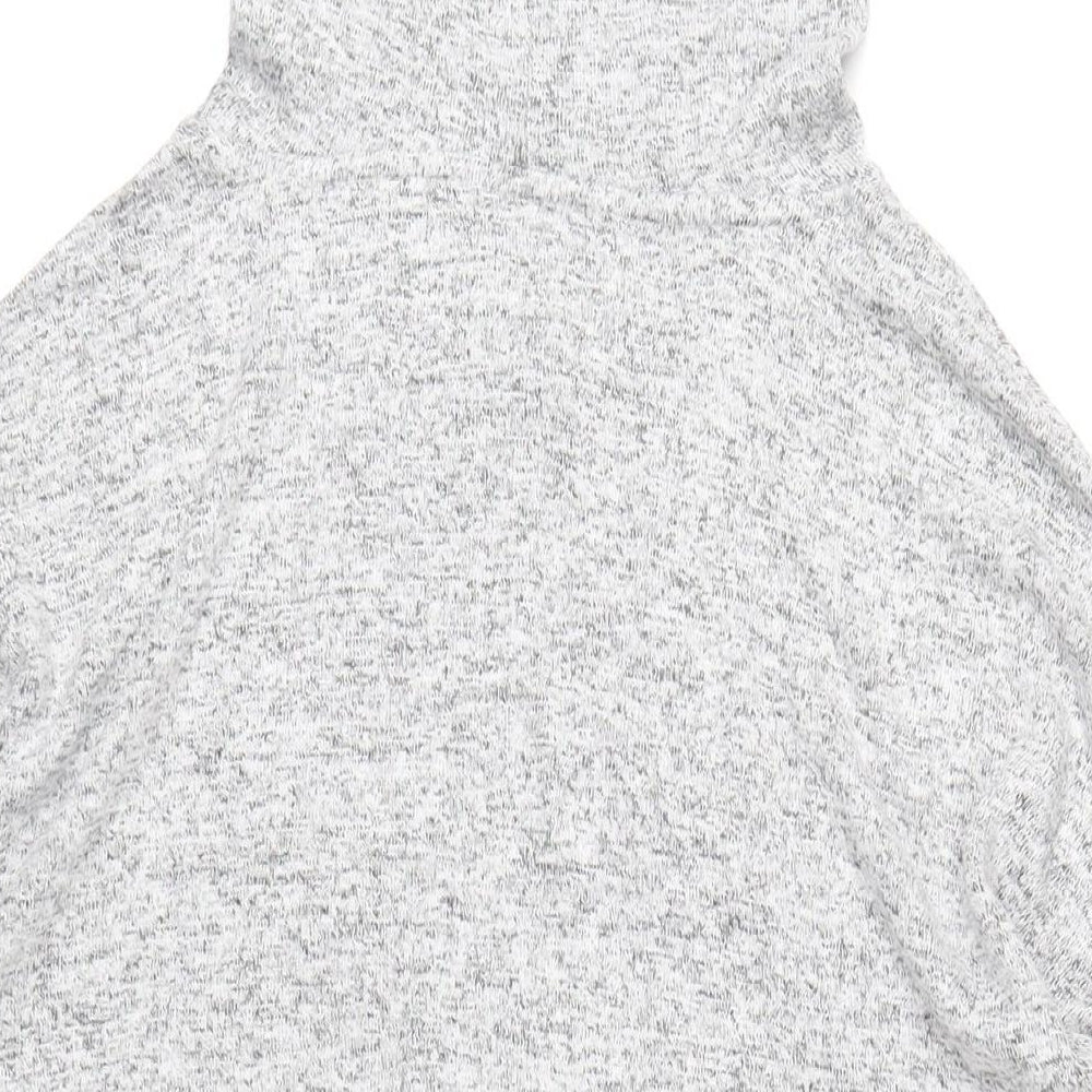 Disney Womens Grey Vinyl Pullover Hoodie Size 12 Pullover - Bambi Thumper