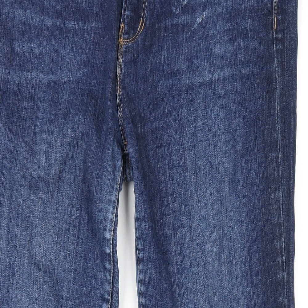 Gap Womens Blue Cotton Skinny Jeans Size 10 L30 in Regular Zip