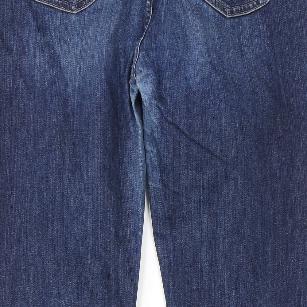 Gap Womens Blue Cotton Skinny Jeans Size 10 L30 in Regular Zip