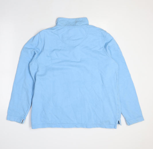 Vineyard Vines Women's Blue Sweatshirt, M, Casual Zip