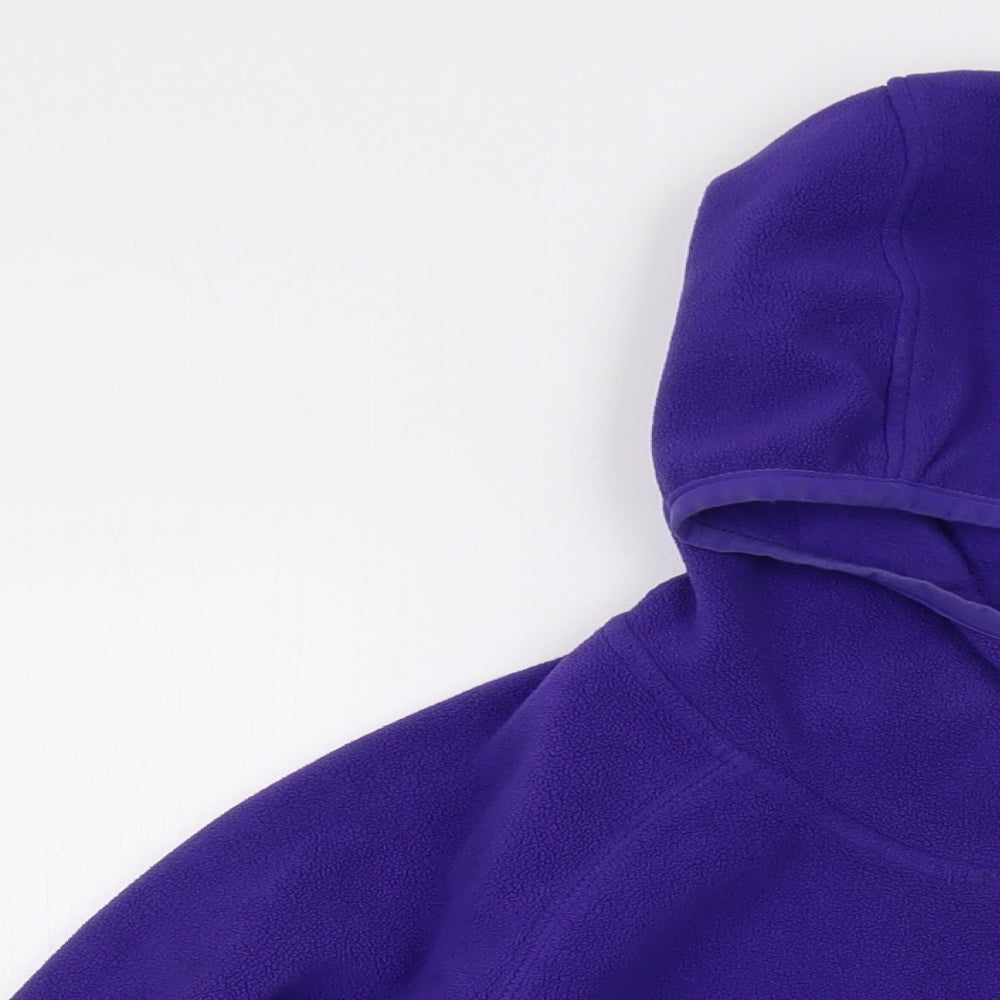 Hi Gear Womens Purple Polyester Pullover Hoodie Size 12 Pullover